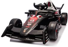Porsche Formula E 12V elbil till barn med gummidäck, 2,4G, lädersäte