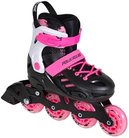 Powerslide Khaan Junior SQD Pink Inlines Rullskridskor-2