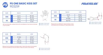 Powerslide One Standard Skydd set till barn 3-pack-3