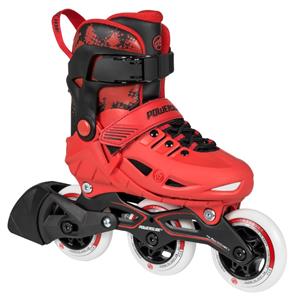 Powerslide Phuzion Universe 3W Red Inlines Rullskridskor-2