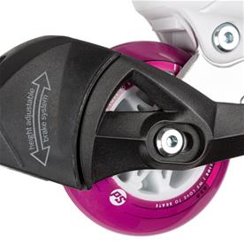 Powerslide Phuzion Universe 3WD Pink Inlines Rullskridskor-10