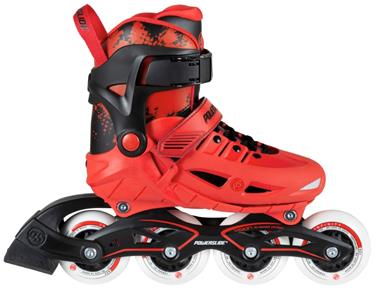 Powerslide Phuzion Universe 4W Red Inlines Rullskridskor