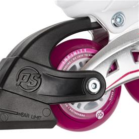 Powerslide Phuzion Universe 4WD Pink Inlines Rullskridskor-9