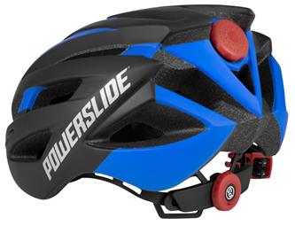 Powerslide Race Attack Blue Hjälm med LED Ljus-4