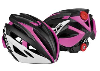 Powerslide Race Attack Pink Hjälm med LED Ljus-2