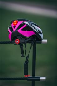 Powerslide Race Attack Pink Hjälm med LED Ljus-6