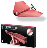 POWERUP 2.0 Smart pappersflygplan, röd