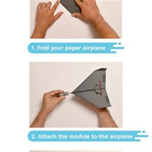 POWERUP 4.0 Smart RC Pappersflygplan-11