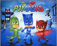 Pyjamashjältarna/ PJ Mask golvmatta till barn 95x125