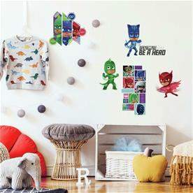 Pyjamashjältarna (PJ Masks) Wallstickers-3