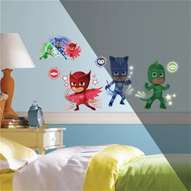 Pyjamashjältarna (PJ Masks) Wallstickers Modell 2