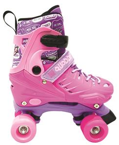 Quoddy Rollers Side-by-Side Rullskridskor, Pink
