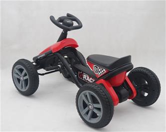 Racing 01 Pedal Gokart till barn, Röd-7