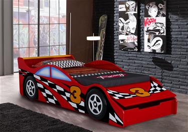Racing Junior Bil säng i Trä (140 cm)-2