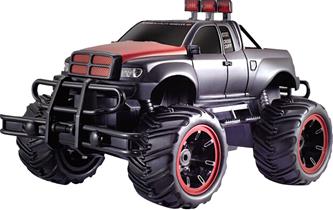 Radiostyrd Monster Truck Off-Road 1:16 Svart