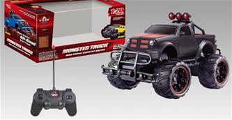 Radiostyrd Monster Truck Off-Road 1:20 Svart-2