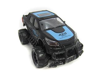 Radiostyrd Mud Off-Road Truck 1:18 Sort/Blå, 2.4G-4