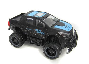 Radiostyrd Mud Off-Road Truck 1:18 Sort/Blå, 2.4G-6