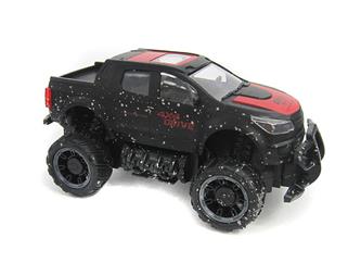 Radiostyrd  Mud Off-Road Truck 1:18 Sort/Rød, 2.4G-2