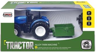 Radiostyrd Traktor m/dump 1:24 Alloy 2.4G-2