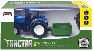 Radiostyrd Traktor m/dump 1:24 Alloy 2.4G-2