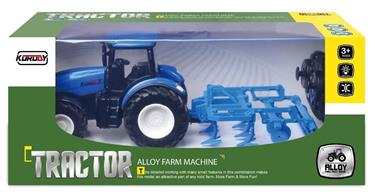 Radiostyrd Traktor m/plog 1:24 Alloy 2.4G-2