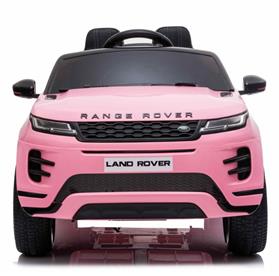 Range Rover Evoque Elbil till barn Pink m/Lithium  + 4x12V + Gummihjul-5