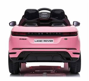 Range Rover Evoque Elbil till barn Pink m/Lithium  + 4x12V + Gummihjul-7