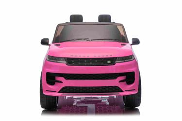 Range Rover Sport Elbil till barn Pink 21,6V m/Gummihjul + Lädersäte-12