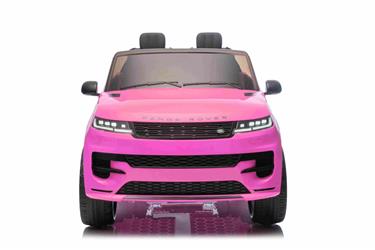 Range Rover Sport Elbil till barn Pink 21,6V m/Gummihjul + Lädersäte-9