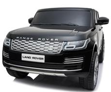 Range Rover Sport Elbil till barn Svart m/Lithium + Gummihjul + Lädersäte