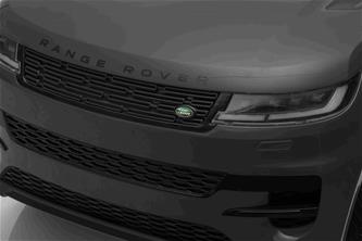 Range Rover Sport Elbil till barn Svart m/Lithium + Gummihjul + Lädersäte-14