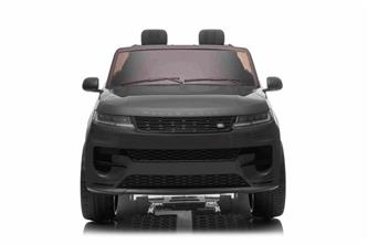 Range Rover Sport Elbil till barn Svart m/Lithium + Gummihjul + Lädersäte-7