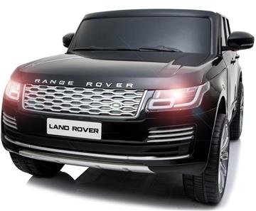Range Rover Sport XL Elbil till barn m/Lithium + Gummihjul + Lädersäte