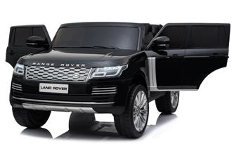 Range Rover Sport XL Elbil till barn m/Lithium + Gummihjul + Lädersäte-2