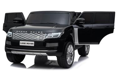 Range Rover Sport XL Elbil till barn m/Lithium + Gummihjul + Lädersäte-2