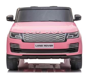 Range Rover Sport XL Elbil till barn Pink m/Lithium + Gummihjul + Lädersäte-3
