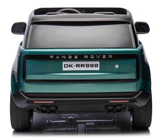 Range Rover Vogue 24V grön lack med/2x24V + gummihjul + fjärrkontroll-8