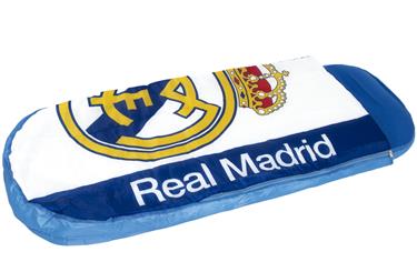 Real Madrid Junior 2-i-1 gästsäng med sovsäck 