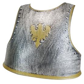 Riddare Barn rustning med örn och remmar, 32 x 31 cm