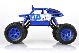 Rock Rover Radiostyrd 4WD Crawler 1:18 2.4G, Blå-6