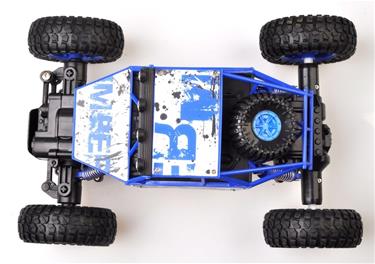 Rock Rover Radiostyrd 4WD Crawler 1:18 2.4G, Blå-7