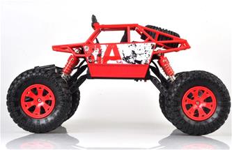 Rock Rover Radiostyrd 4WD Crawler 1:18 2.4G, Röd-5