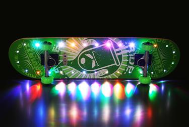 Rockboard Radiate Skateboard LED-2