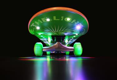 Rockboard Radiate Skateboard LED-3