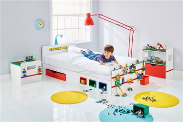 Room 2 Bygg klossar Säng med förvaring-2