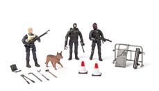 S.W.A.T. Action Figur 3-pack Typ A 1:18
