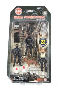 S.W.A.T. Action Figur 3-pack Typ A 1:18-2
