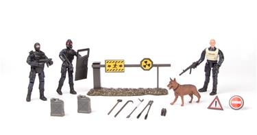 S.W.A.T. Action Figur 3-pack Typ B 1:18