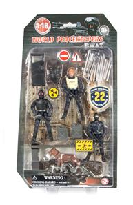 S.W.A.T. Action Figur 3-pack Typ B 1:18-2